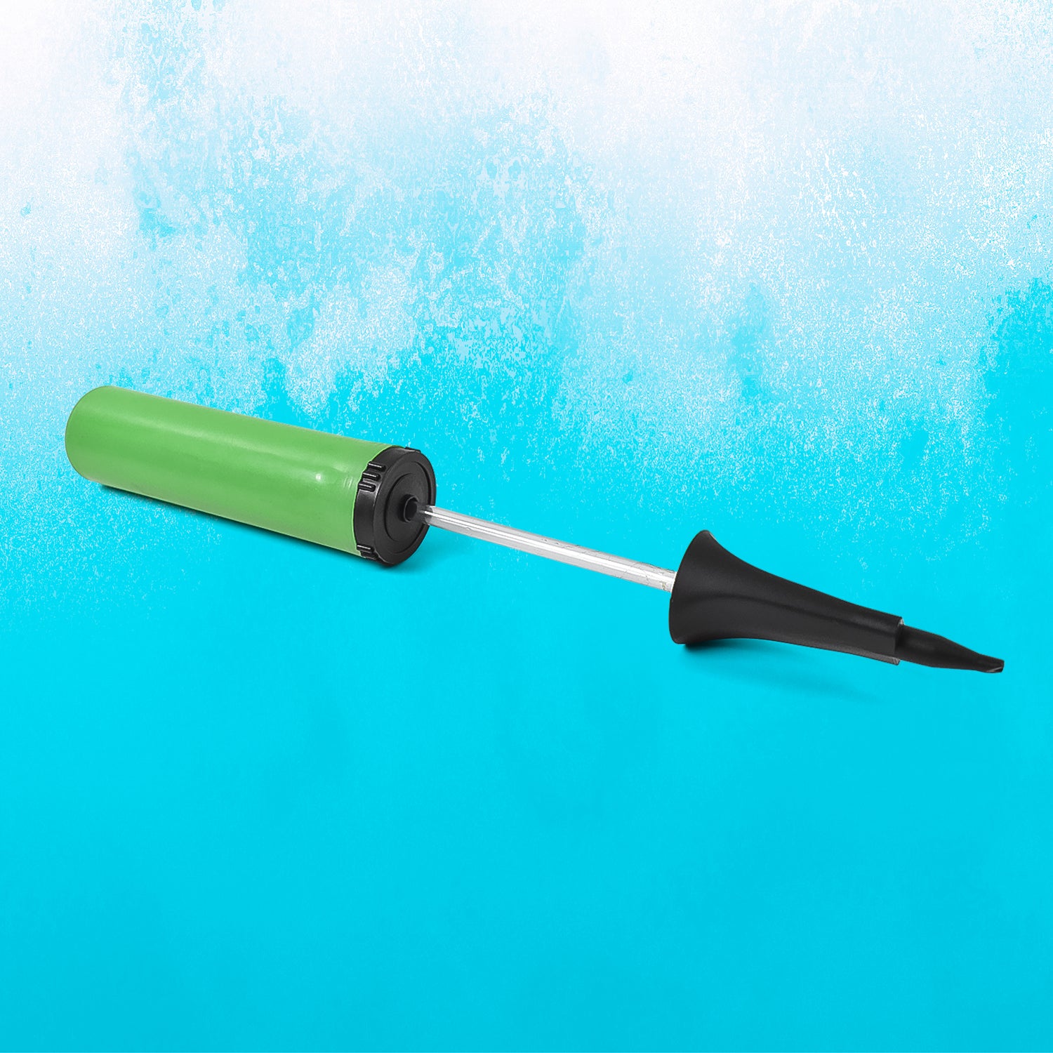Wukusy hand air pump for balloons, durable plastic balloon pump for parties, birthdays, weddings, and inflatable toys.