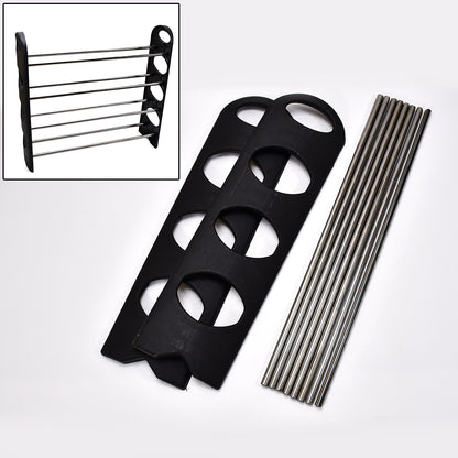 Wukusy 9461 simple shoe rack with practical design and sufficient capacity for organized home shoe storage.