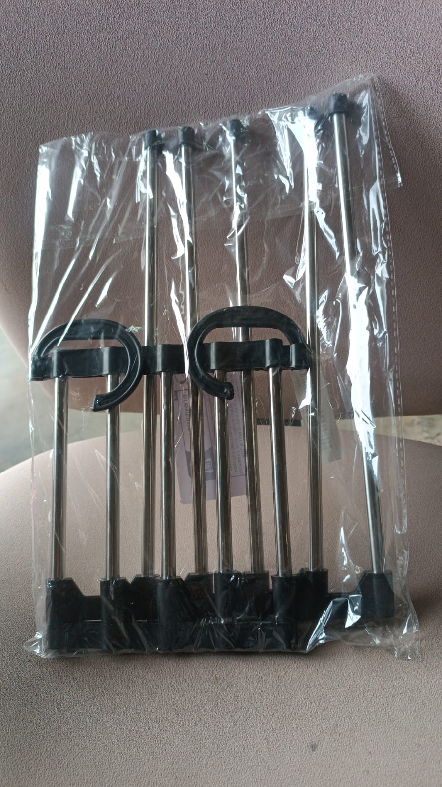 Wukusy adjustable big trouser pants hanger organizer for home improvement, holding multiple pairs of trousers efficiently.