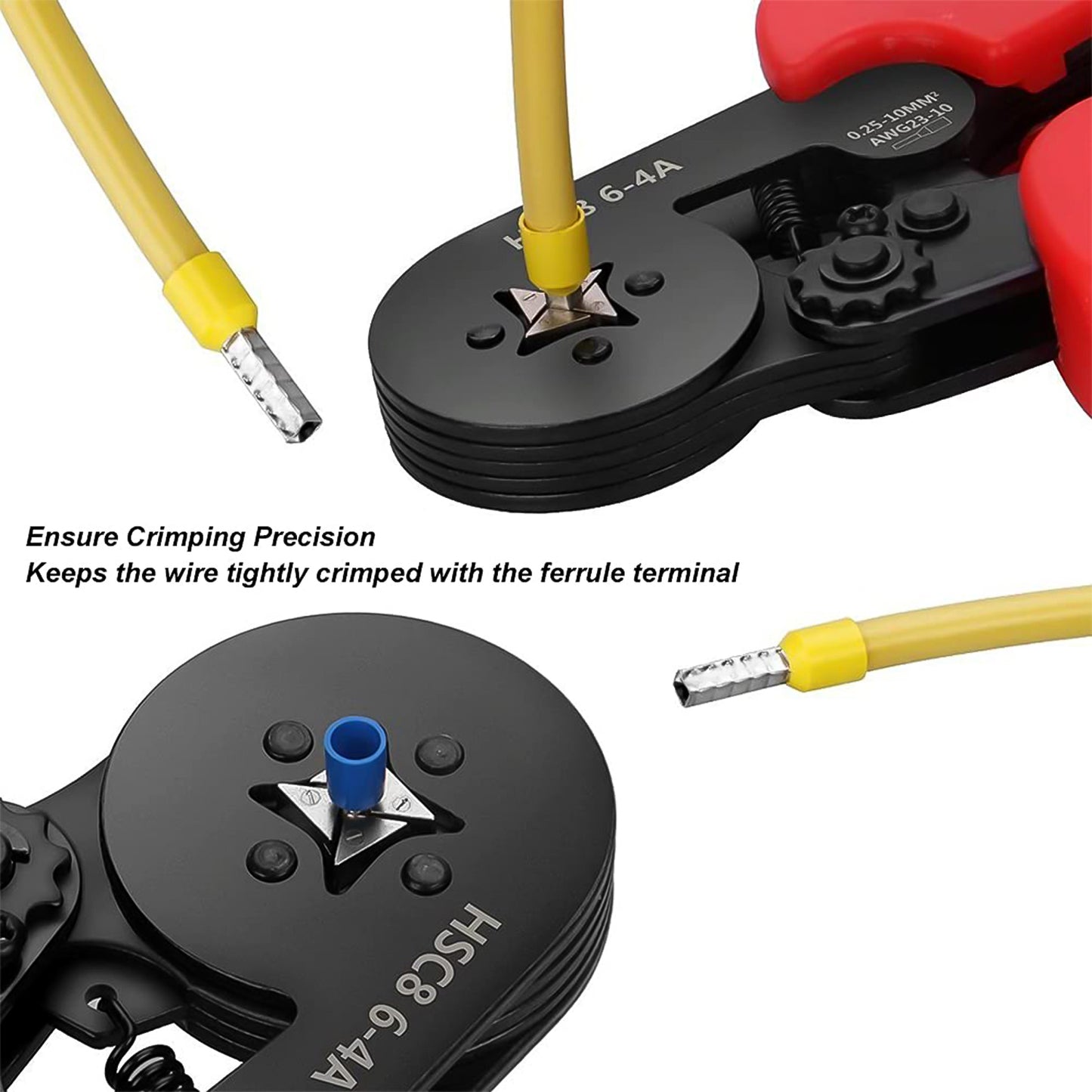 Wukusy home improvement ferrule crimping tool kit set with approximately 1200 pieces for electrical and DIY projects.