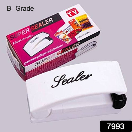 Wukusy B Grade multifunctional household mini portable sealer for sealing food and household items, compact and easy to use.