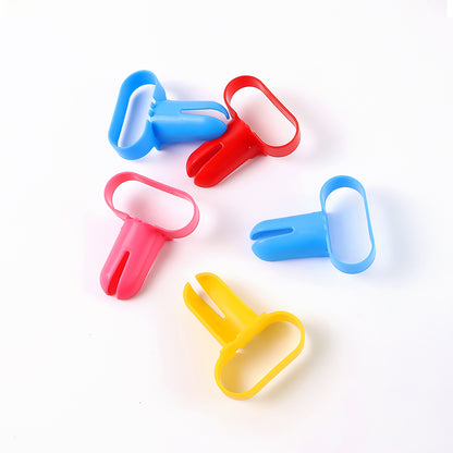 Wukusy balloon tying tool device accessory set, 5-piece home improvement kit for easy balloon decoration and crafting.