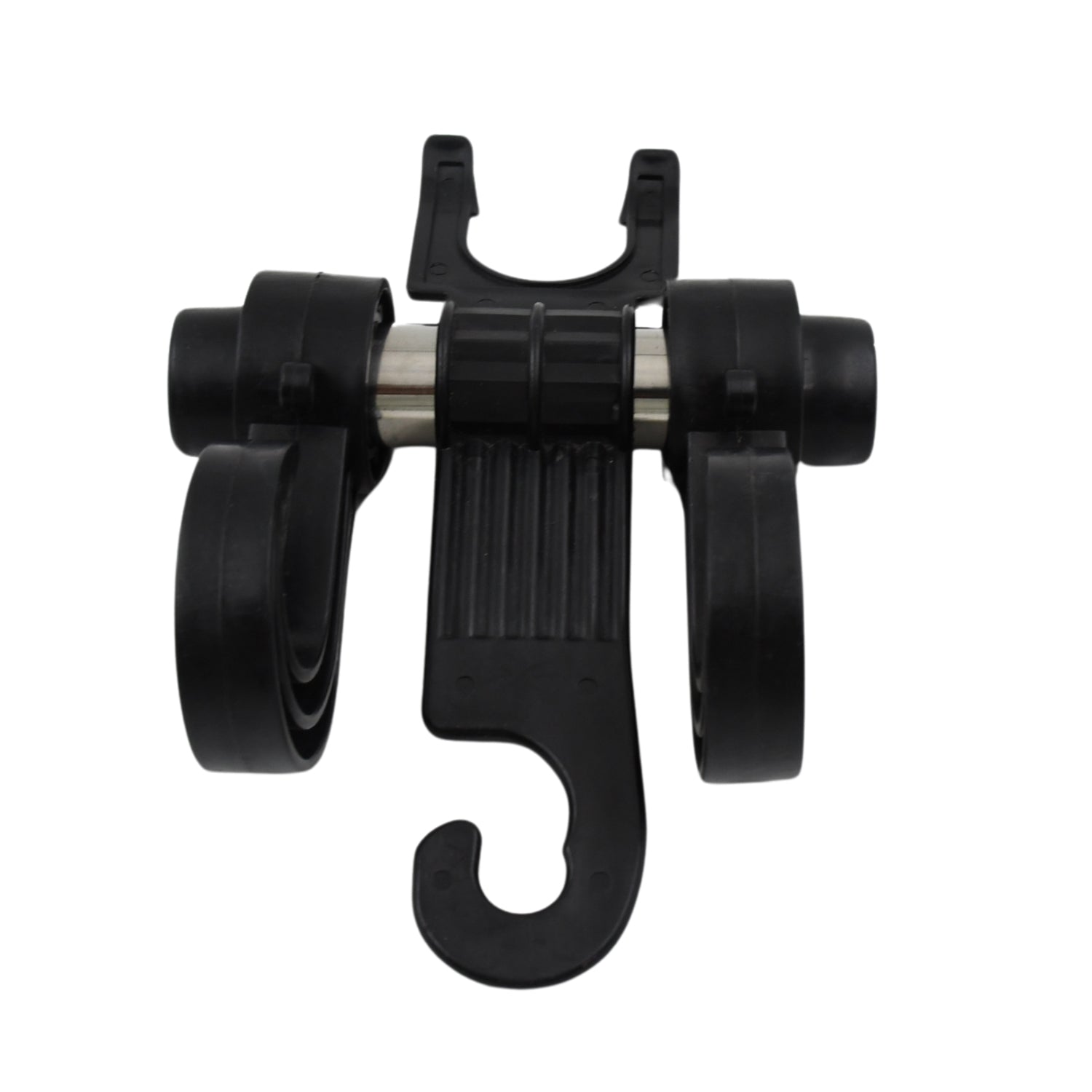 Wukusy car hook for back seat headrest, hidden hanger for hanging bags and accessories in vehicle interior.