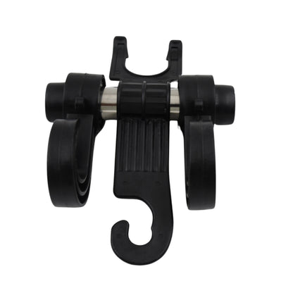 Wukusy car hook for back seat headrest, hidden hanger for hanging bags and accessories in vehicle interior.