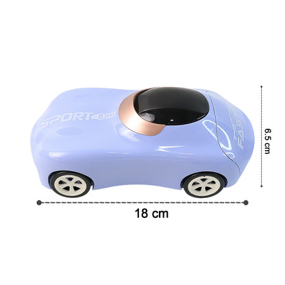 Wukusy car-shaped water bottle with built-in straw, 280ml capacity, designed for convenient hydration at home or on the go.