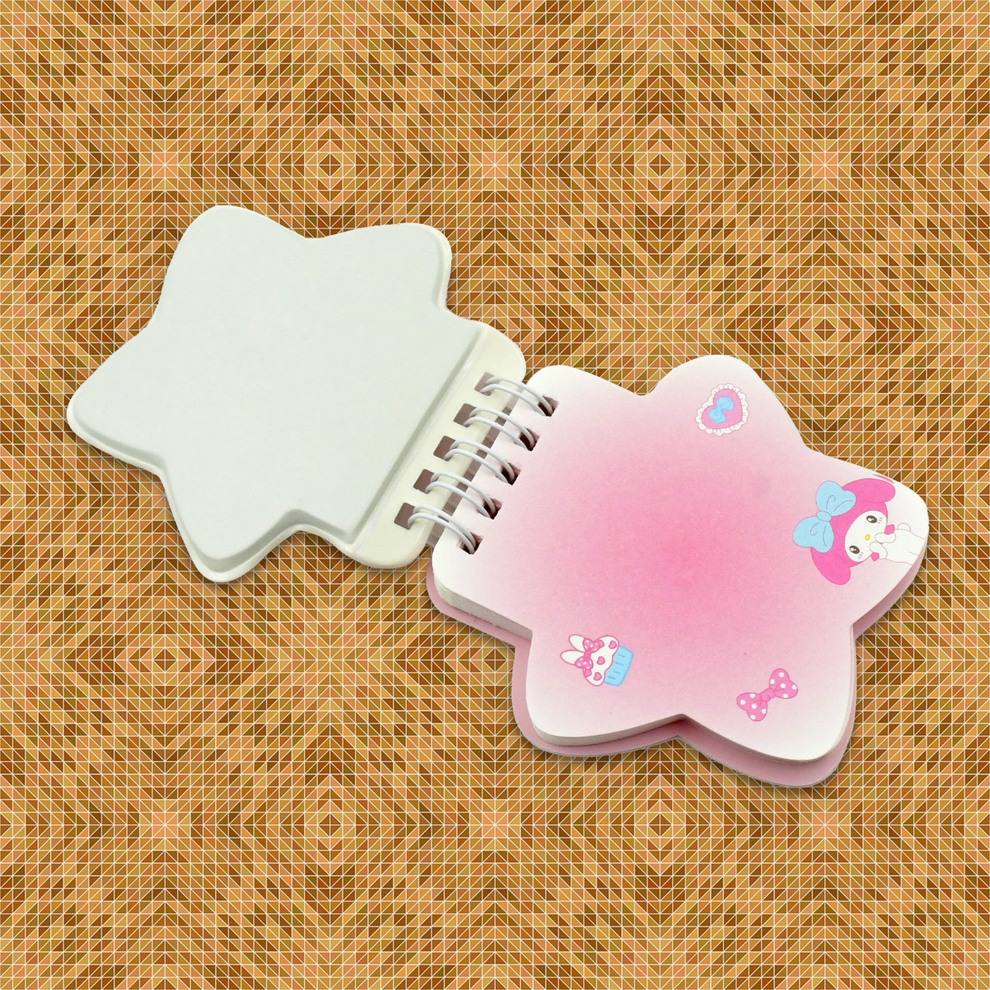 Wukusy Cartoon Mini Diary with colorful printed pages, pocket-size travel journal, and multi-shape cartoon covers for personal use.