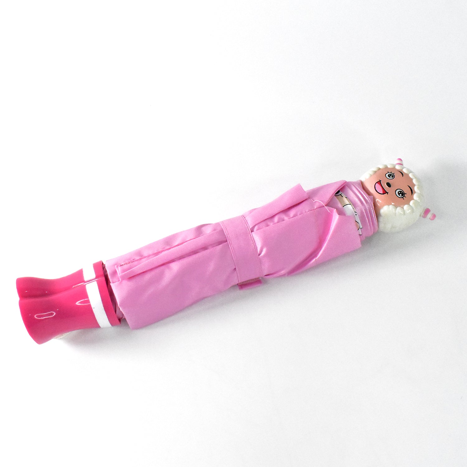 Wukusy cartoon-shaped umbrella for summer sun protection, featuring colorful mixed designs, ideal for home outdoor use.