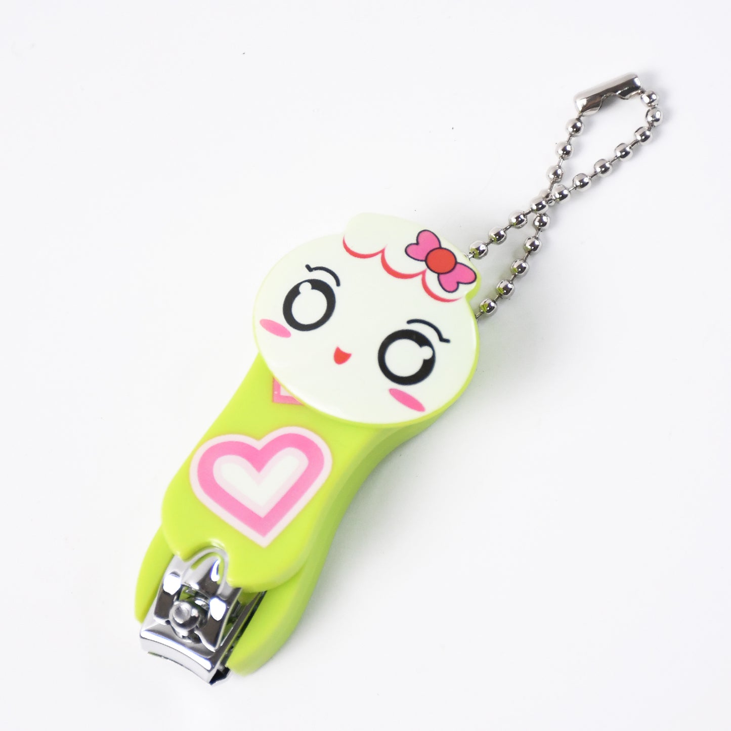 Cute cartoon nail clipper by Wukusy featuring a small, lovely cat, bear, or frog design for home grooming use.