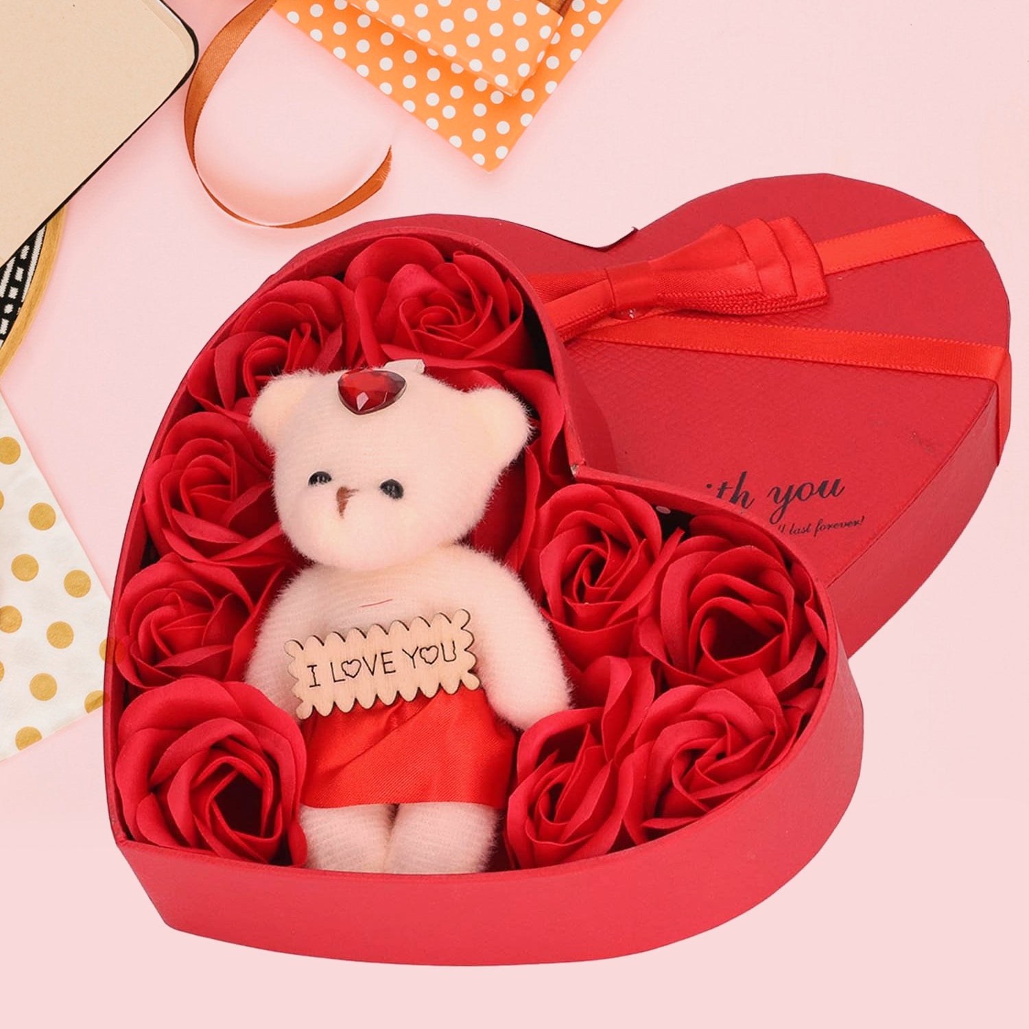 Decorative gift from Wukusy for special occasions like Valentine's Day, perfect for home improvement and festive decoration.