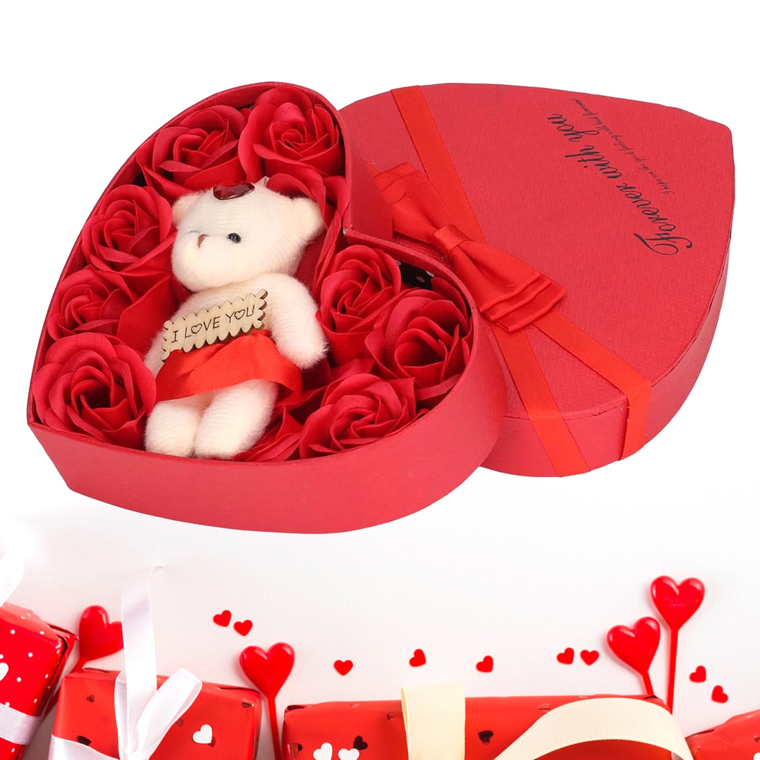 Wukusy decorative gift for occasions like Valentine’s Day, stylish home improvement decor item for special celebrations.