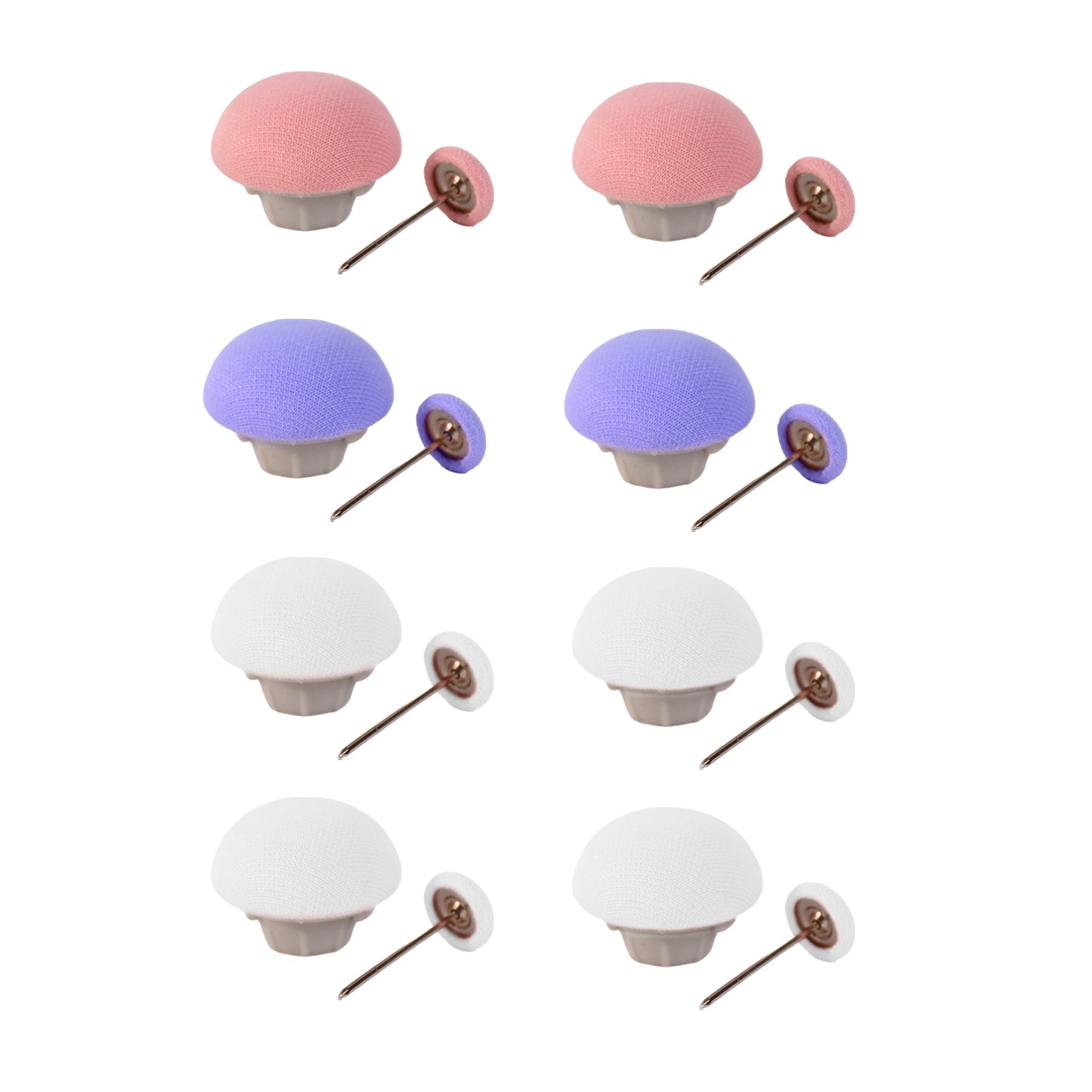 Set of 8 Wukusy decorative headboard sofa pins for home improvement, stylish metal pins for securing headboards and furniture.