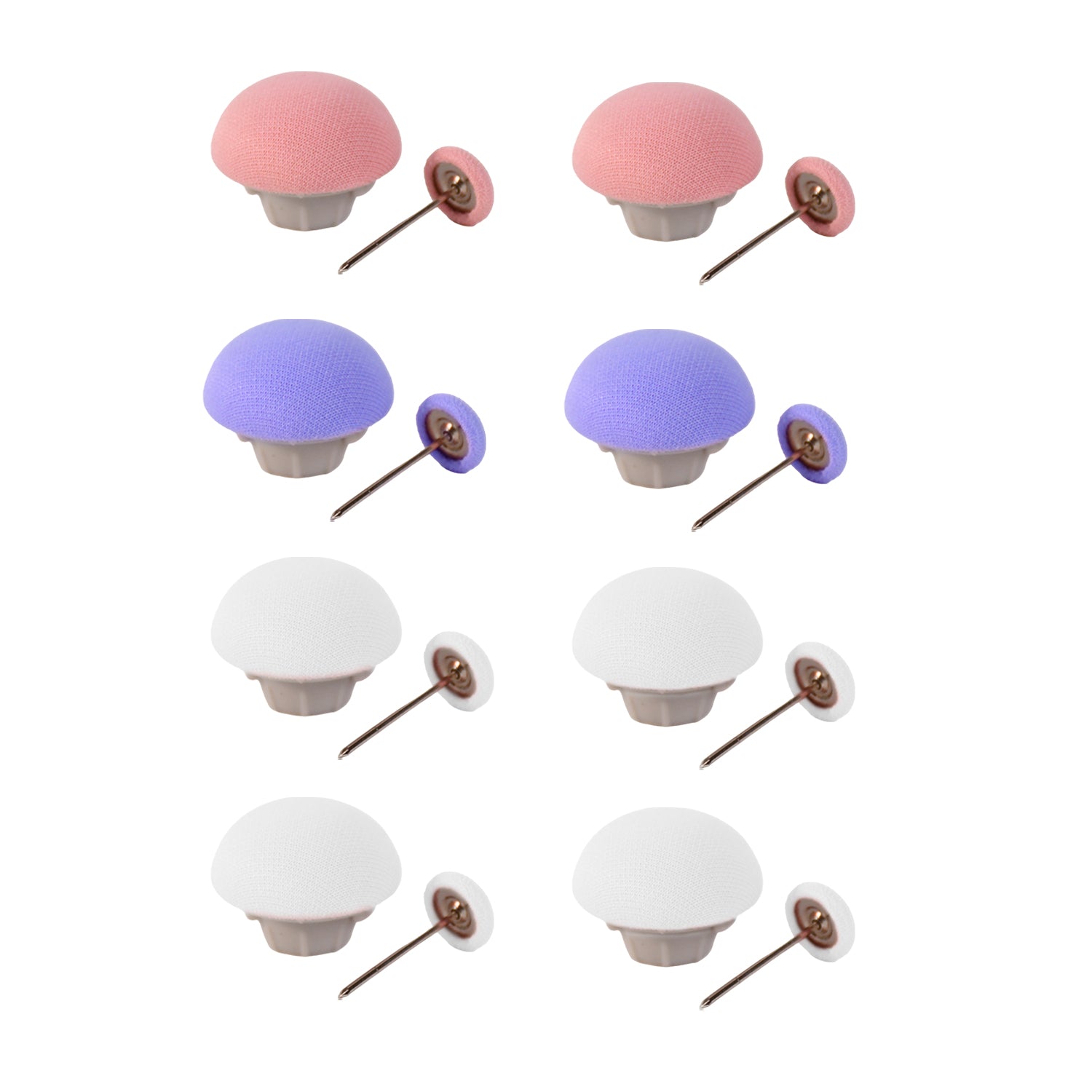 Set of 8 Wukusy decorative headboard sofa pins for home improvement, stylish metal pins for securing headboards and furniture.
