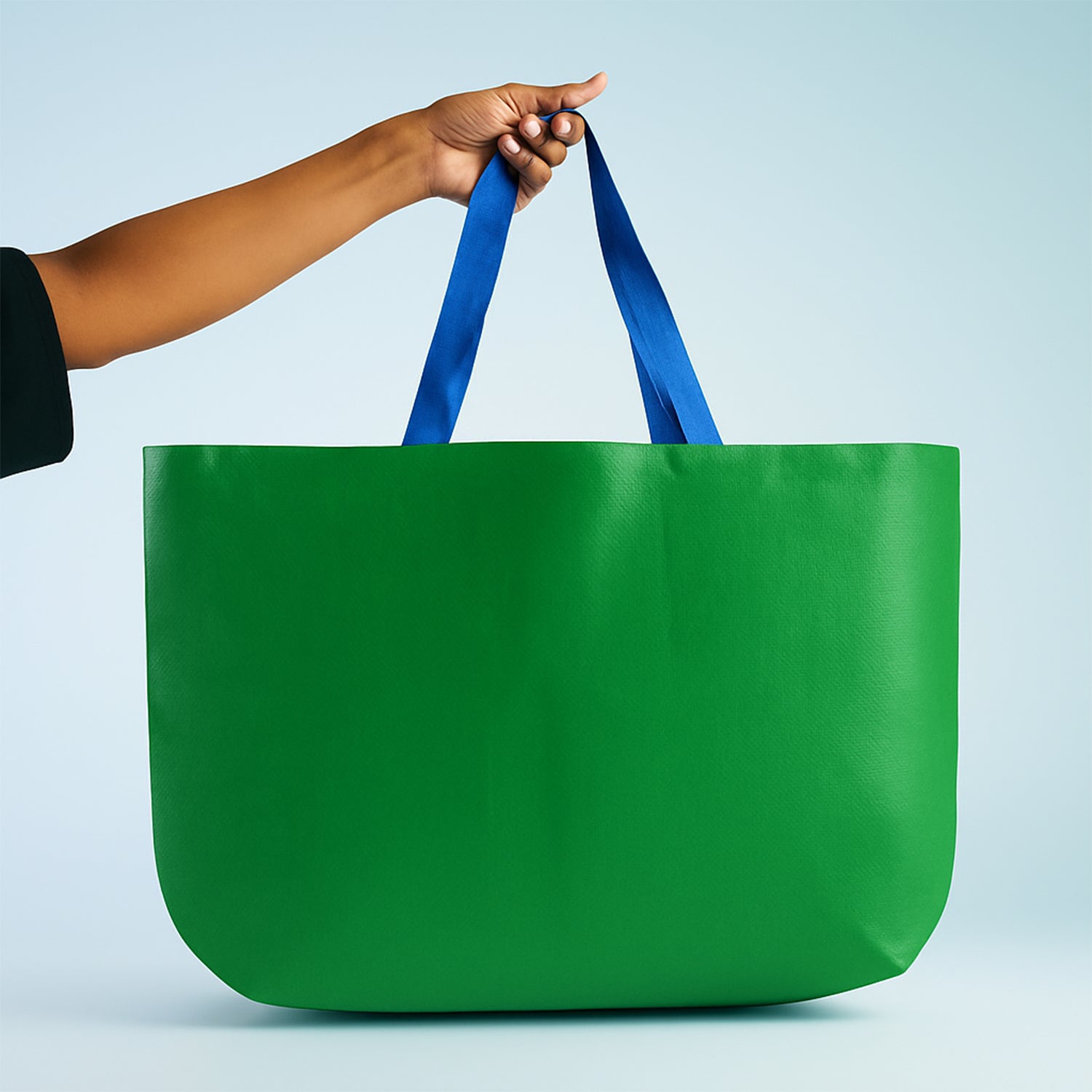 Eco-friendly large shopping tote bag by Wukusy, 62x44cm in mixed colors, perfect for home improvement and shopping needs.
