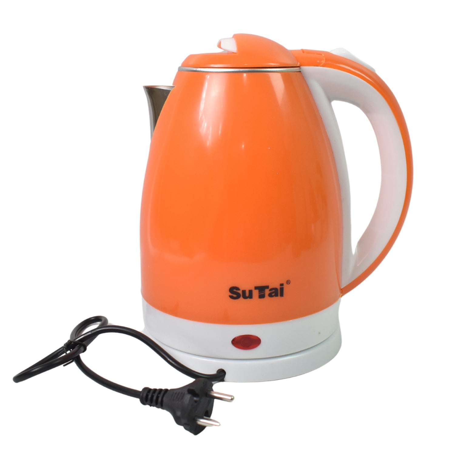 Wukusy electric kettle with boil dry protection and auto-shut off, 2-liter capacity, 1500-2000W for home improvement.