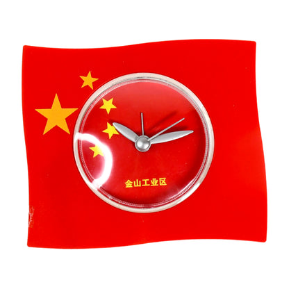 Wukusy elegant desk clock watch with alarm system, stylish and functional timepiece for workspace decor and timekeeping.