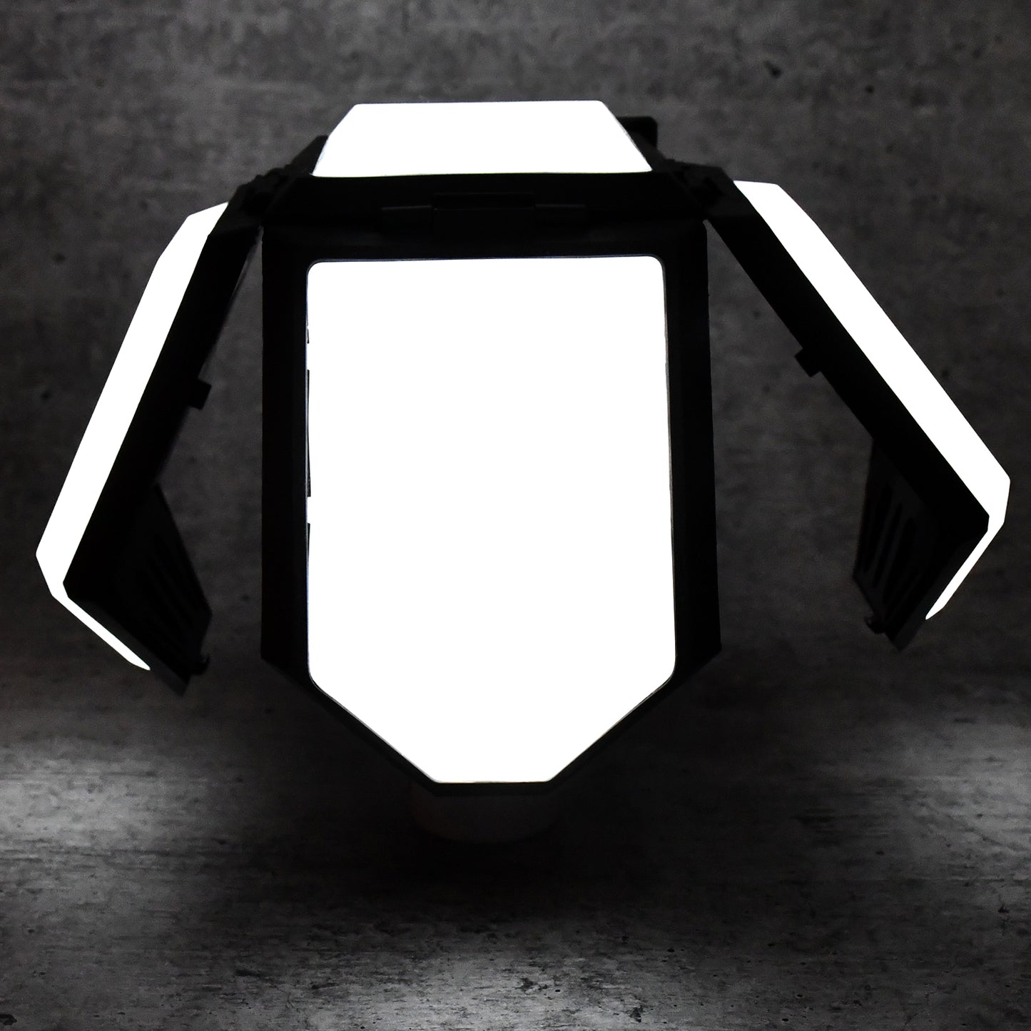 Wukusy foldable camping light with USB rechargeable LED lamp and hanging hook, ideal for home improvement and outdoor activities.