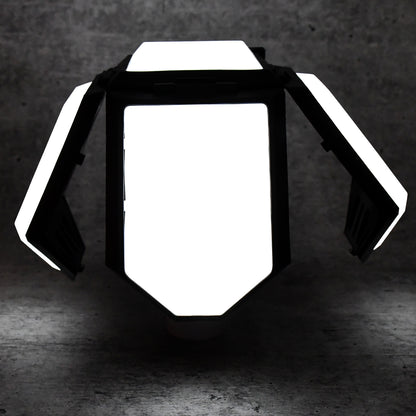 Wukusy foldable camping light with USB rechargeable LED lamp and hanging hook, ideal for home improvement and outdoor activities.