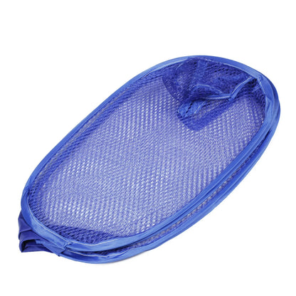 Wukusy foldable collapsible mesh laundry bag in mixed colors, ideal for organizing and transporting laundry at home.