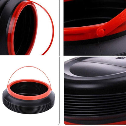 Foldable Wukusy storage bucket and water container for home, car, or kitchen use, featuring a versatile dustbin design.