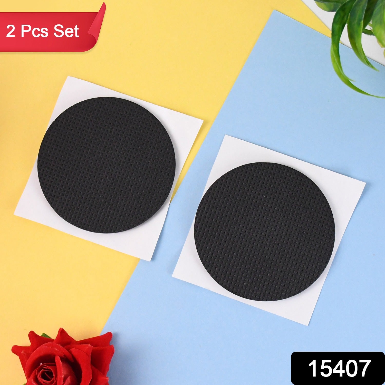 Set of two Wukusy furniture protection pads for home improvement, designed to prevent scratches on furniture surfaces.