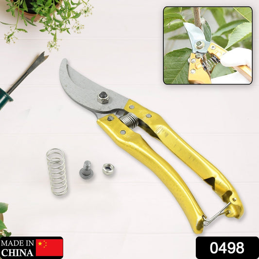 Wukusy garden shears pruners, sharp scissors for trimming plants and bushes, ideal for home gardening tasks.