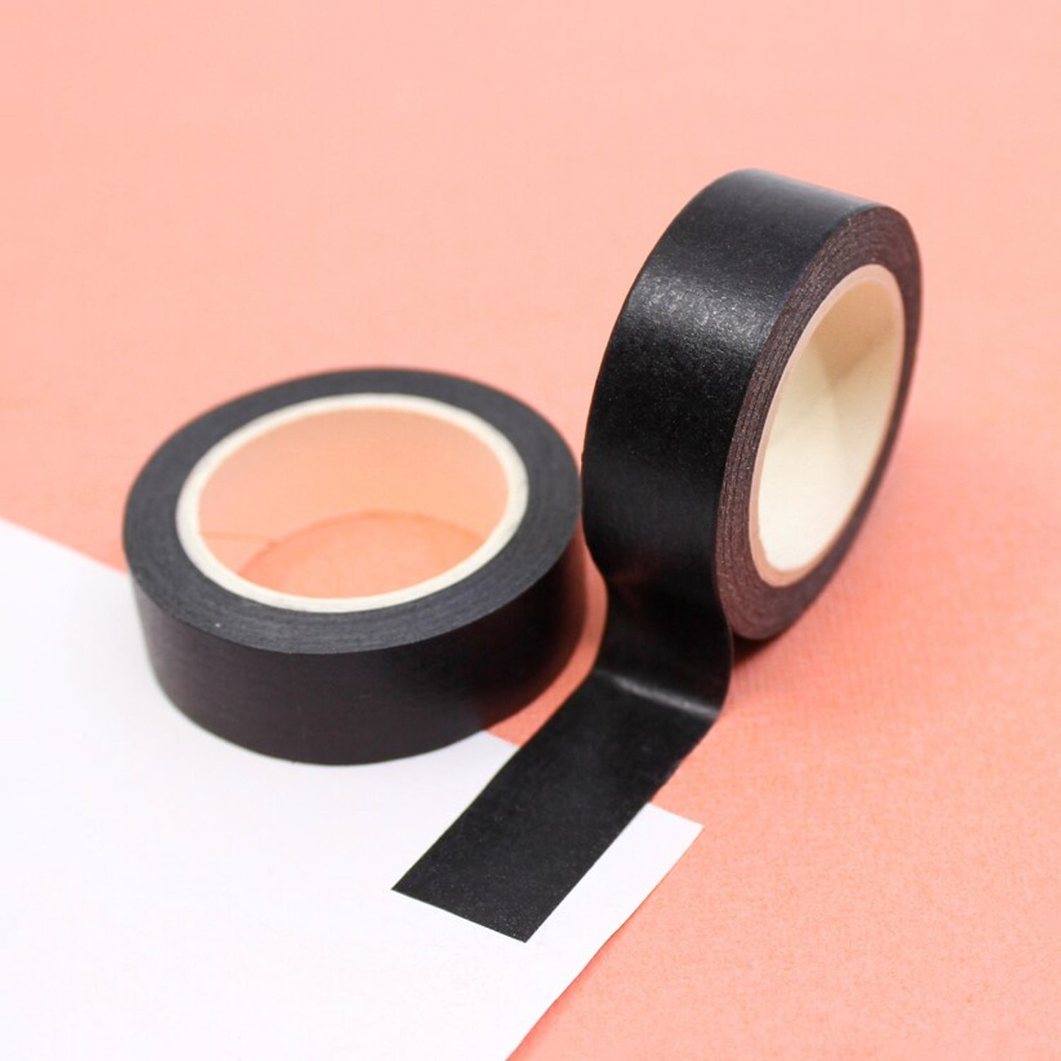 Set of six Wukusy all-purpose PVC electrical tapes for home improvement, shown in various colors on a white background.