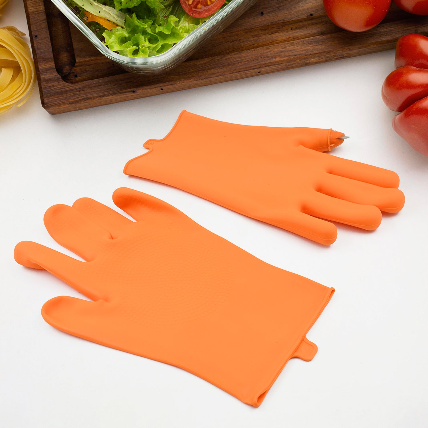Wukusy silicone thumb knife finger protector gloves for home improvement, providing safety and precision during tasks.