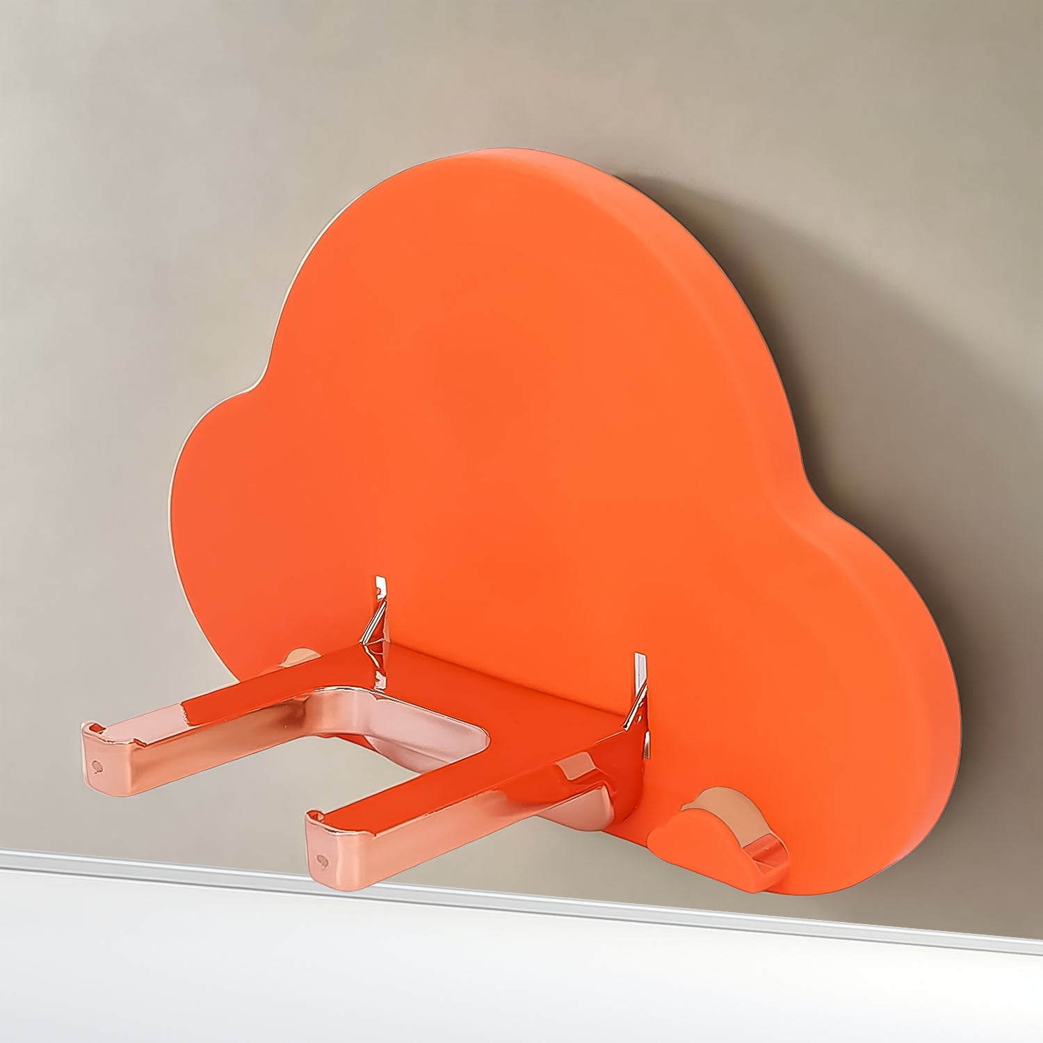 Wukusy hair dryer holder stand frame for organized home improvement storage with a sleek, durable design.