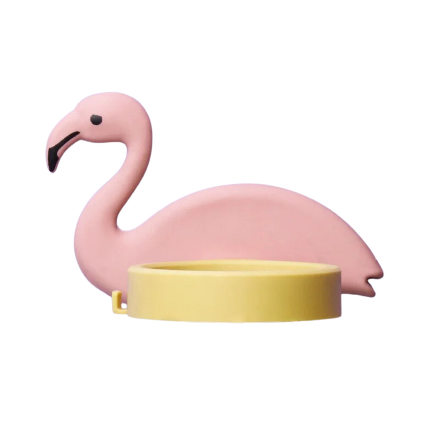 Wukusy hair dryer wall mount holder and organizer stand with hooks for bathroom storage, made of durable material.