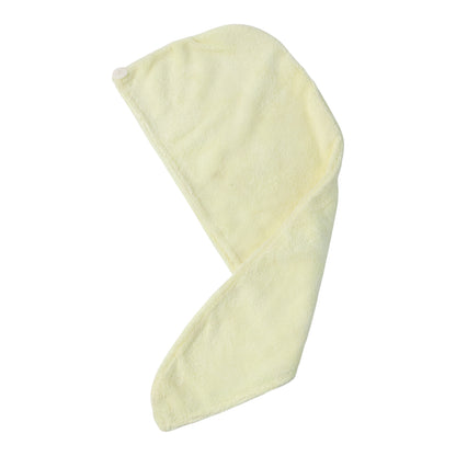 Wukusy hair drying towel wrap cap for women, small size, soft microfiber, designed to absorb moisture and dry hair quickly.