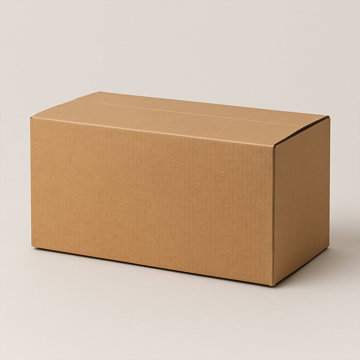 Heavy-duty brown packing box by Wukusy, 20x37x20 cm, durable cardboard box for product packaging and home improvement projects.