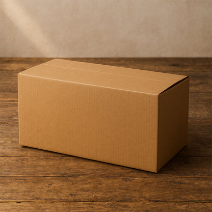 Heavy-duty brown packing box by Wukusy, 20x37x20 cm, designed for secure product shipping and home improvement tasks.