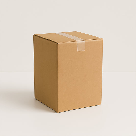 Heavy-duty brown packing box for home improvement, measuring 22x11x11 cm, from Wukusy for product shipping or storage.