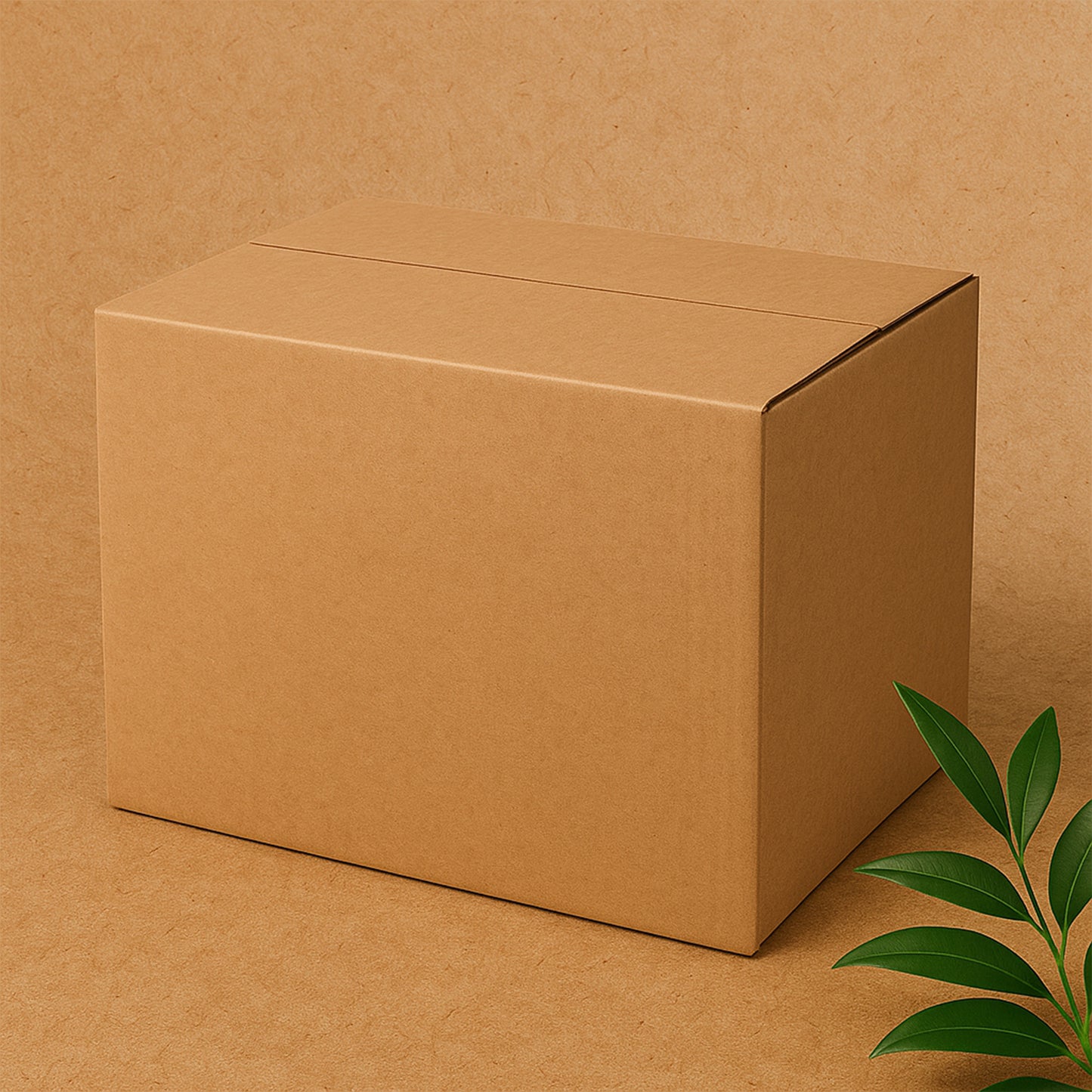 Wukusy heavy-duty brown cardboard box for product packing, 22x36x28 cm, ideal for home improvement packaging needs.