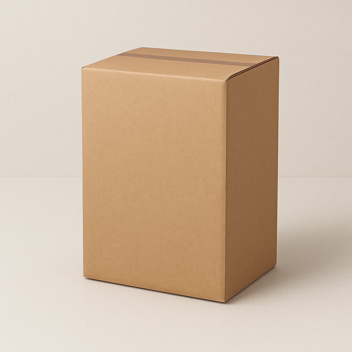 Heavy-duty brown packing box by Wukusy, 26x20x12 cm, ideal for product shipping and storage in home improvement projects.