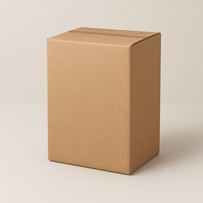 Heavy-duty brown packing box by Wukusy, 26x20x12 cm, ideal for product shipping and storage in home improvement projects.