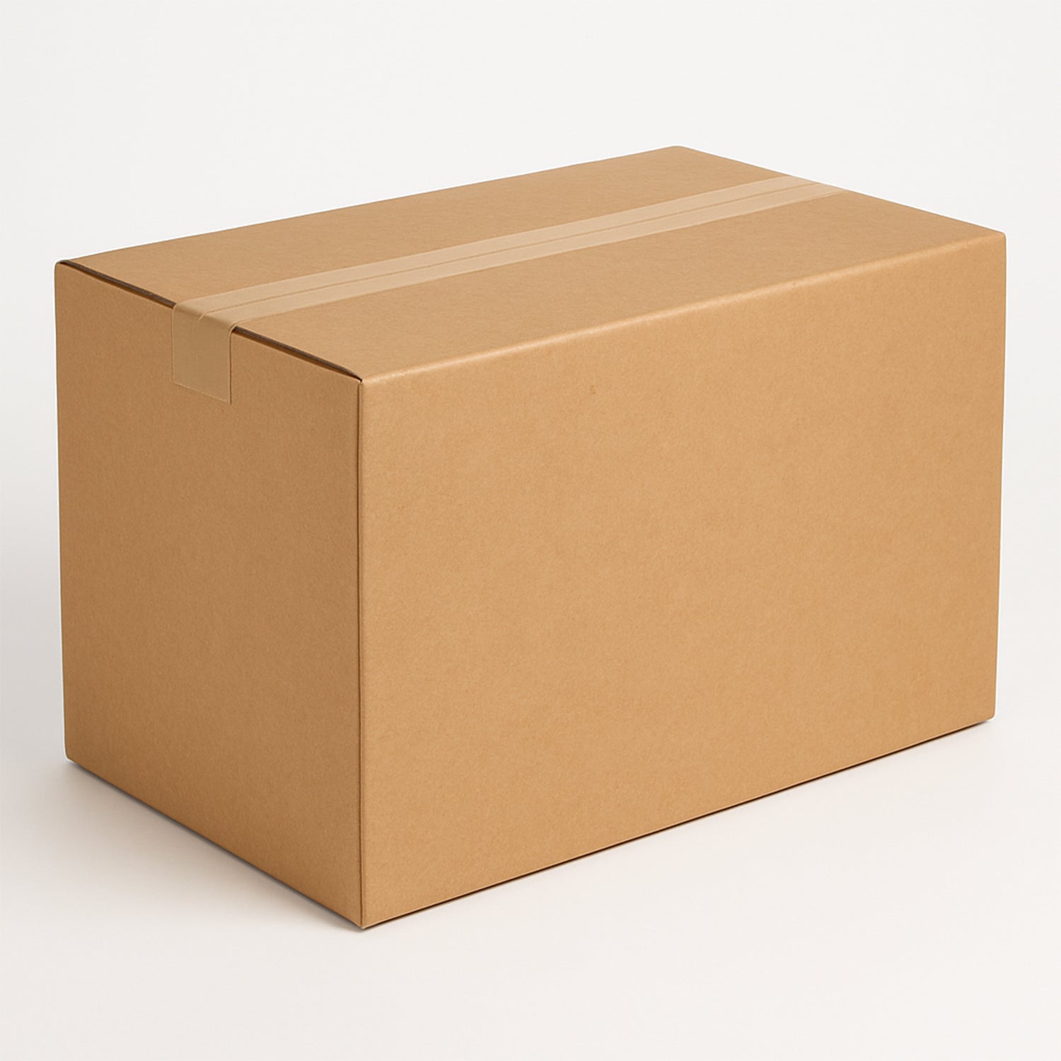 Heavy-duty brown packing box by Wukusy, 32x52x30 cm, ideal for product shipping and home improvement packaging.