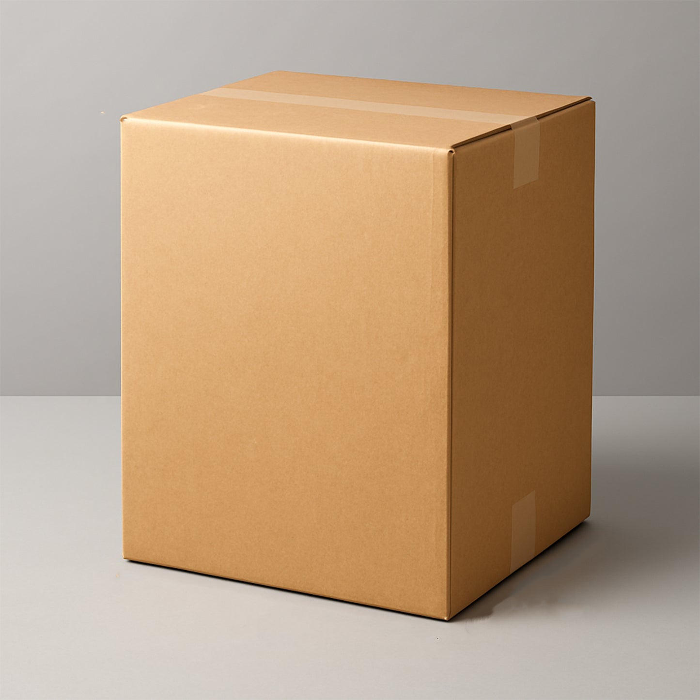 Heavy-duty brown cardboard box for product packing, Wukusy home improvement, 52x46x32 cm, sturdy and reliable packaging solution.