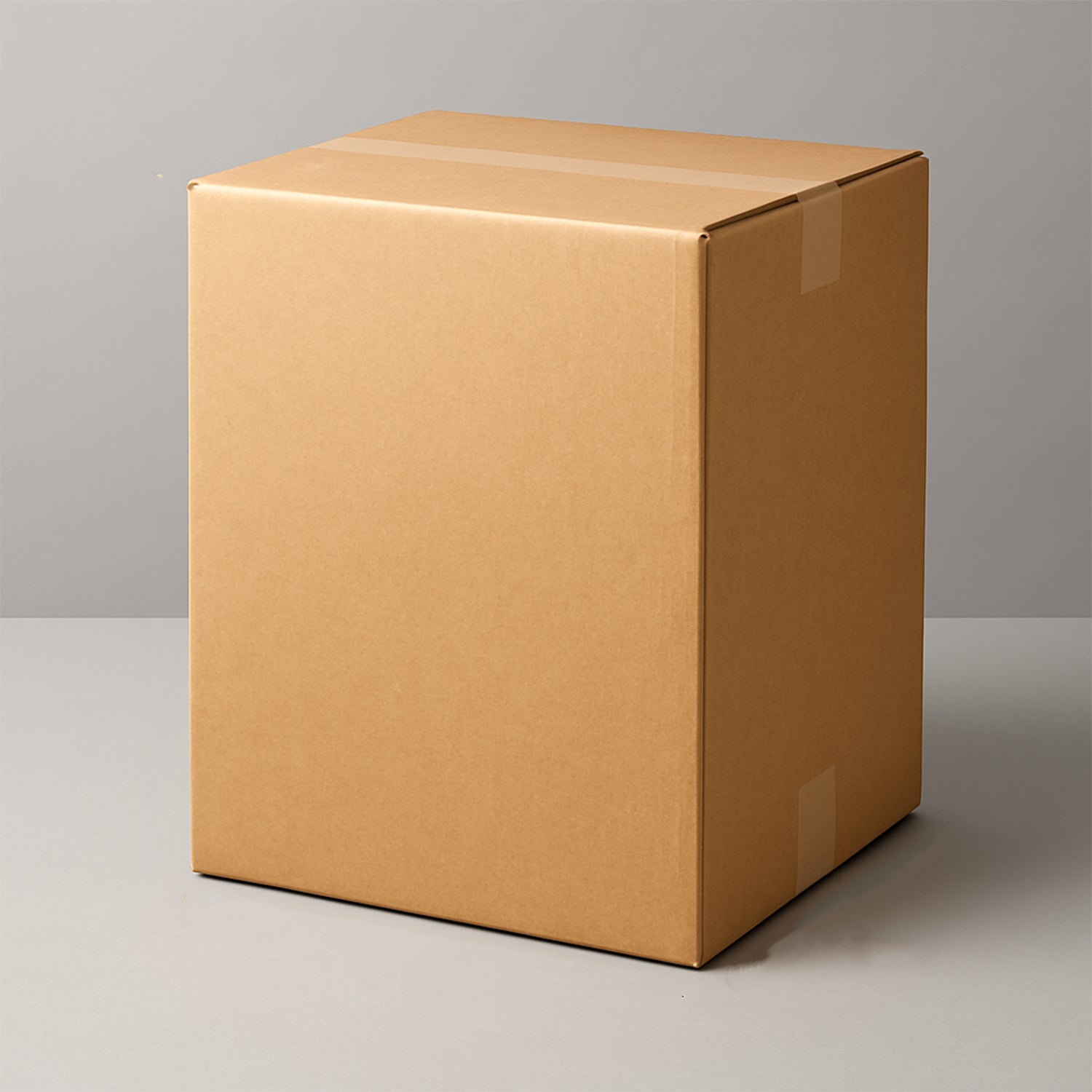 Heavy-duty brown cardboard box for product packing, Wukusy home improvement, 52x46x32 cm, sturdy and reliable packaging solution.