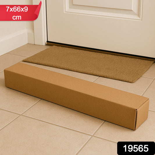 Heavy-duty brown packing box by Wukusy, 7x66x9 cm, ideal for product shipping and home improvement packaging.