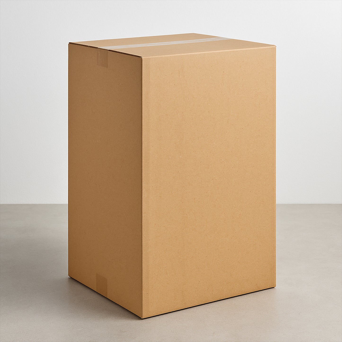 Heavy-duty brown packing box by Wukusy, 80x60x45cm for product shipping and storage, sturdy home improvement packaging solution.