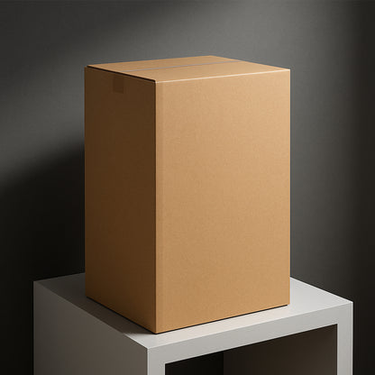 Heavy-duty brown packing box by Wukusy, 80x60x45cm, ideal for home improvement product shipping and storage.
