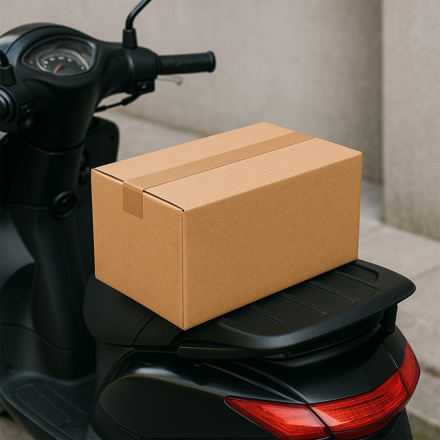 Heavy-duty brown cardboard box for product packing, 9x18x10 cm, ideal for home improvement packaging by Wukusy.