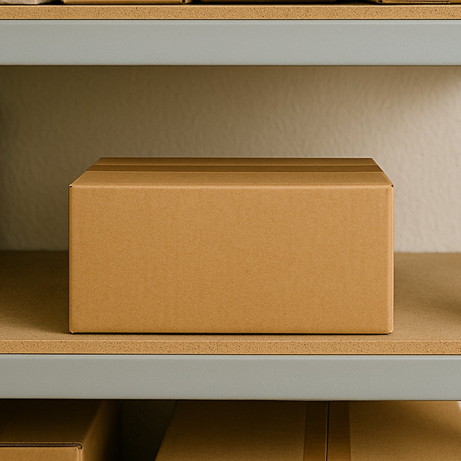 Wukusy heavy-duty brown packing box for products, 9x18x10 cm, ideal for secure home improvement packaging, single piece
