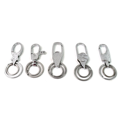 Wukusy heavy duty key holder keychain with mixed design, durable metal keychain for home improvement use, single piece.
