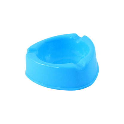 Heavy duty plastic ashtray in mixed colors by Wukusy, durable home improvement accessory with a sleek design.