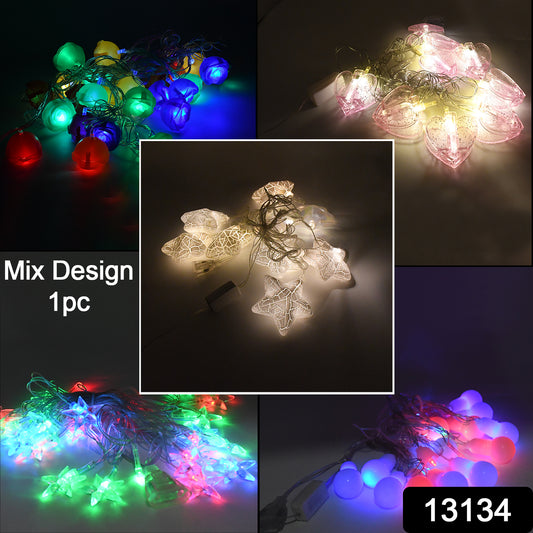 Wukusy multi-color LED string light for indoor and outdoor home decoration, perfect for Diwali, weddings, and festivals.