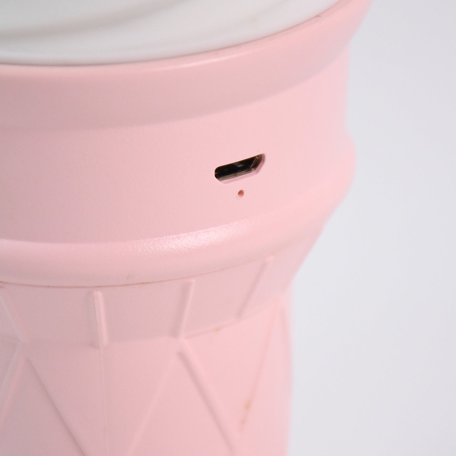 Pink ice cream cone shape air freshener humidifier by Wukusy, designed for home improvement, shown in a close-up image.