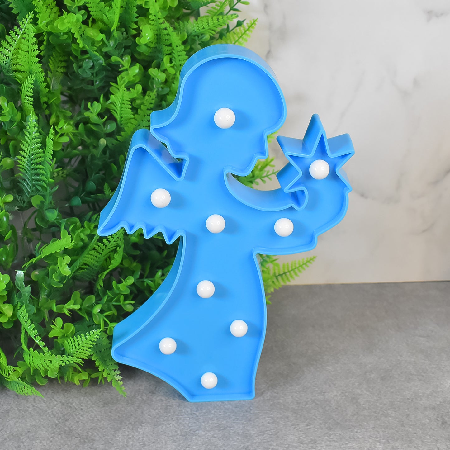 Wukusy LED night light shaped like a coconut tree, romantic table lamp for home decor, battery not included, single piece.