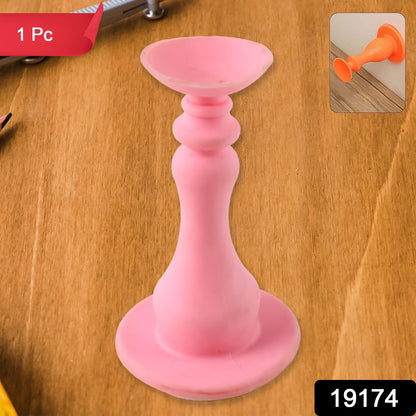 Light pink Wukusy washing machine door holder and stopper, designed to keep washing machine doors open or closed, 1 piece.